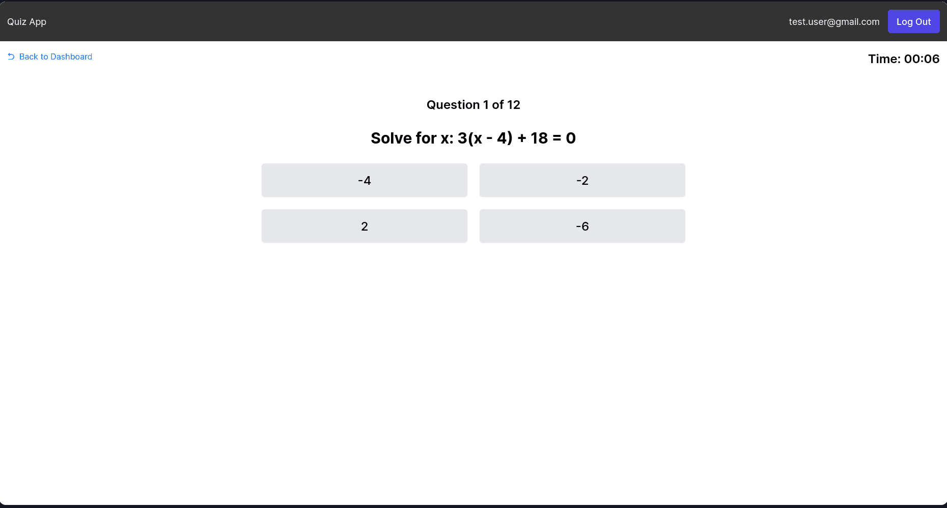 Desktop Quiz Question